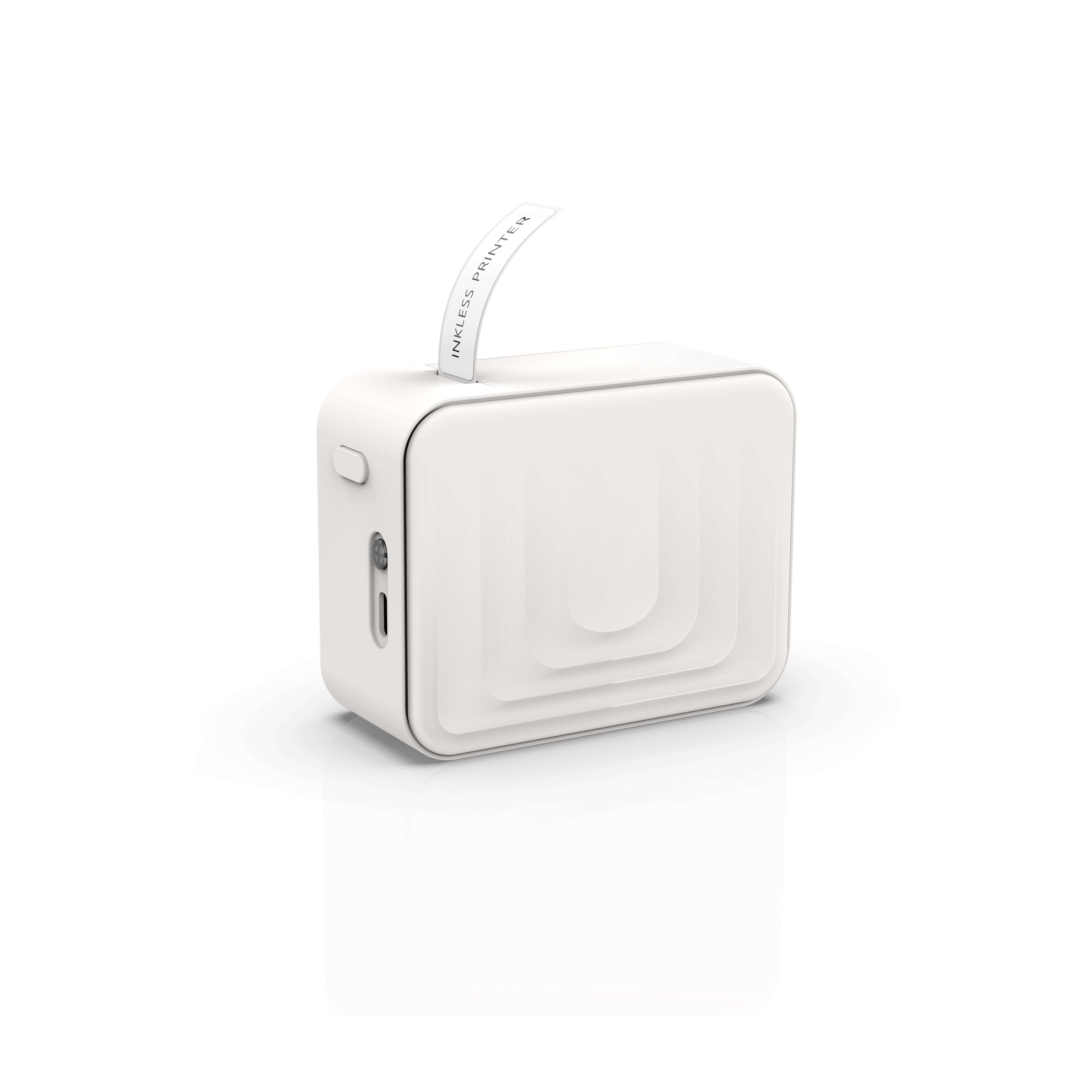 M1 Bluetooth Mini Label Printer with Tape – Portable Thermal Sticker Machine for Organizing, Includes 1 Roll