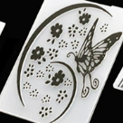 Fondant Embossing Molds, Cake Decorating Textured Stamps with Star, Heart, Butterfly, Floral & Bark Patterns