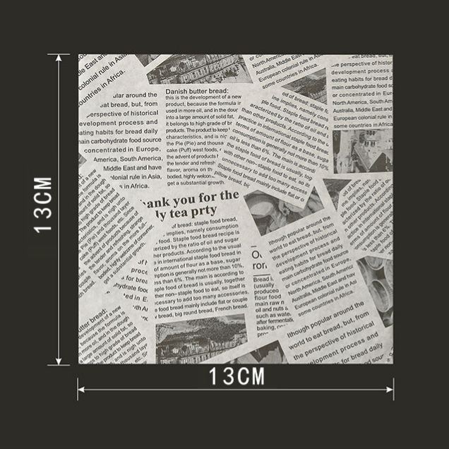 Food Grade Greaseproof Paper Sandwich Wrapping Paper Hamburger Chicken Roll Laminated Paper Tray Liner Baking Paper