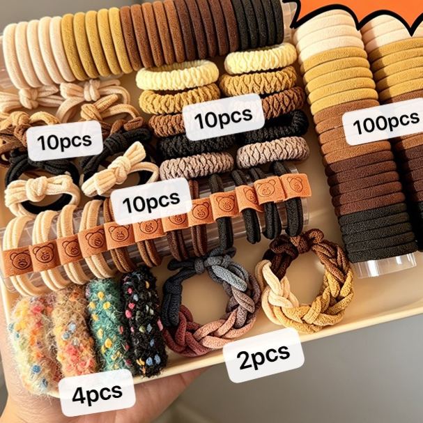 Kids Hair Accessories Gift Set Clips Ties Headbands Princess Jewelry Box for Girls Birthday