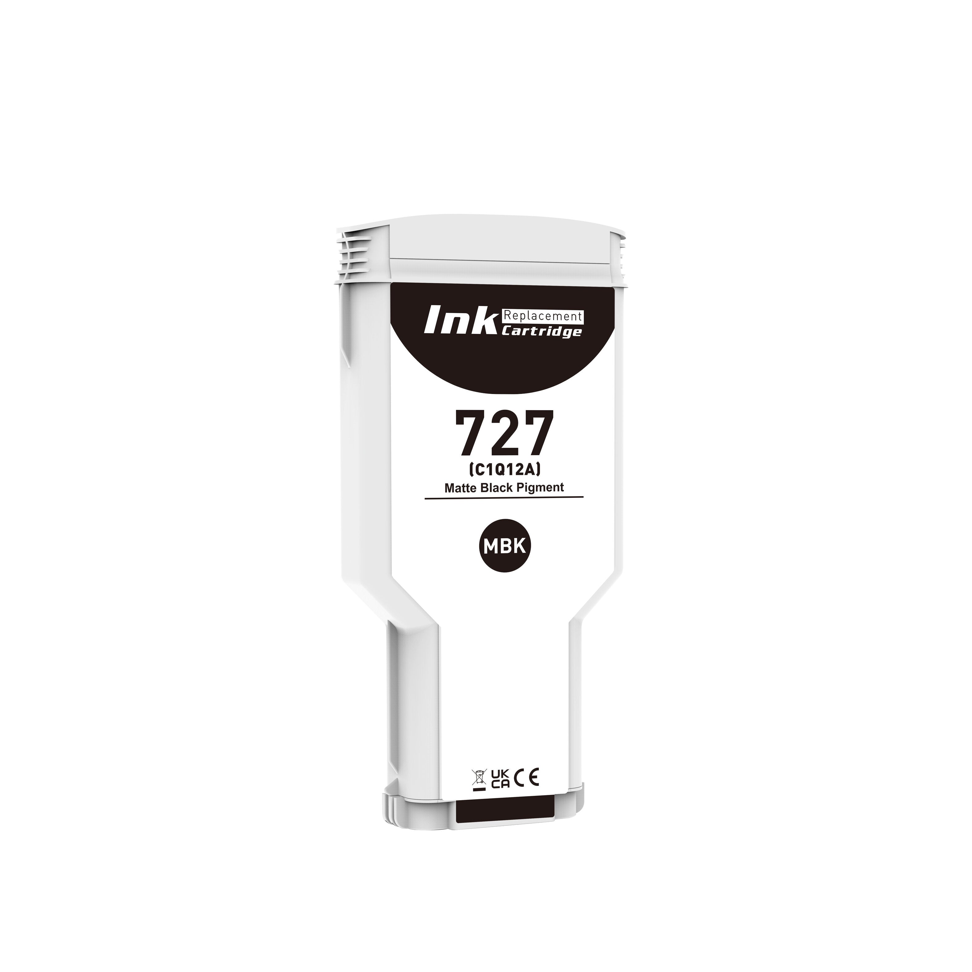 727 Ink Cartridges High Yield 6-Pack 300ml 727 Matte Black Photo Black Cyan Yellow Gray Magenta Ink Cartridge Replacement for HP 727 Ink Cartridge Works for DesignJet T920 T930 T2530 T1530 T1500 T2500