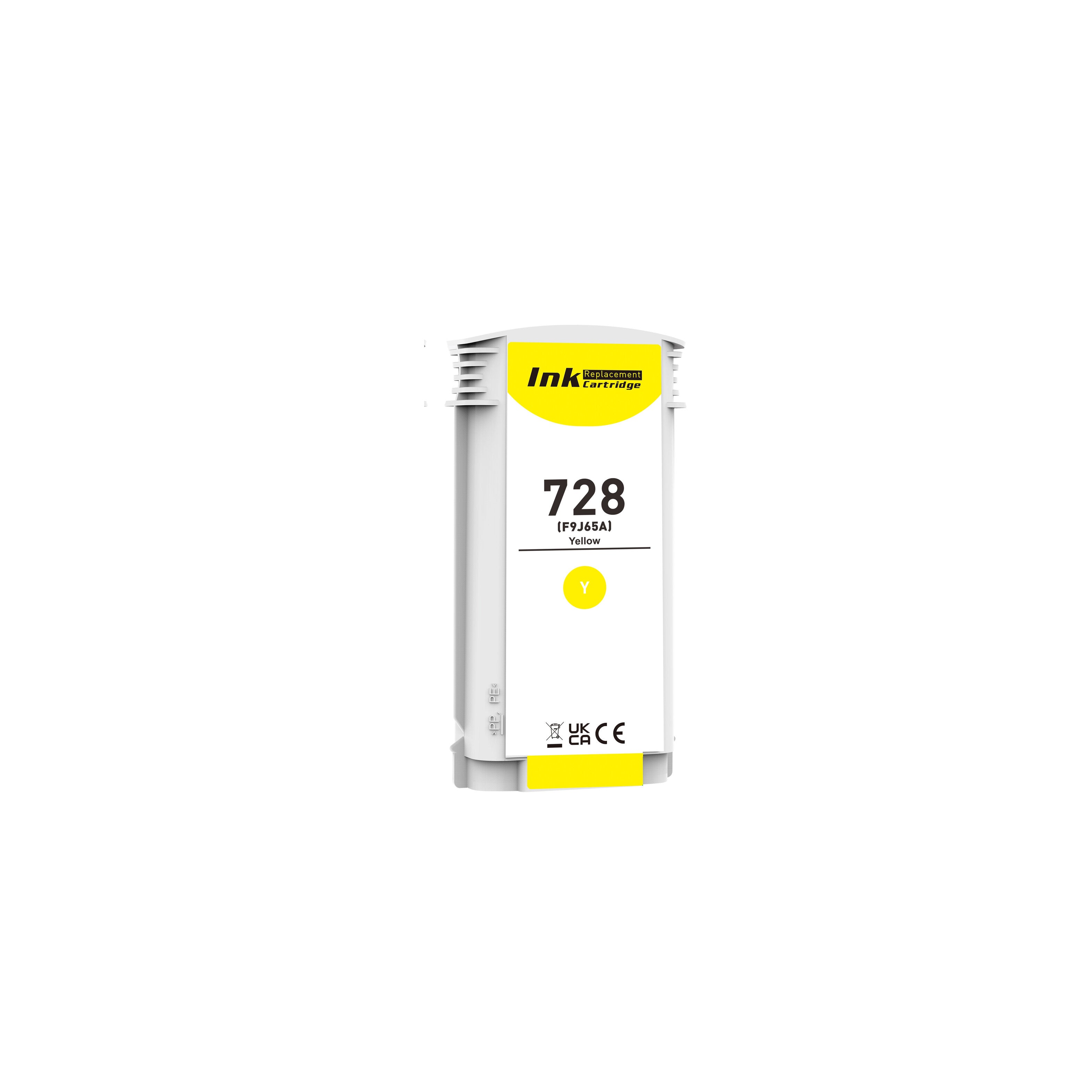 728 Ink Cartridge Compatible with 728 F9J68A F9J67A F9J66A F9J65A Ink Replacement for HP DesignJet T830 MFP & T730 Large Format Plotter Printer(4-Pack, 300ml Matte Black / 130ml Cyan/Magenta/Yellow)