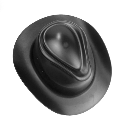 Cowboy Hard Hat - ANSI Z89.1 Certified Type 1 Class C - Wide Brim Safety Helmet with 6-Point Ratchet Suspension