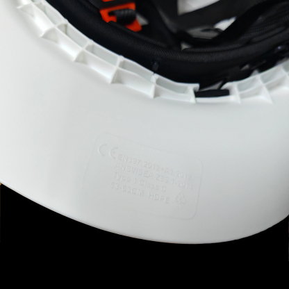 Frontier Series Cowboy Hard Hat - ANSI Z89.1 Certified Type 1 Class C - Wide Brim Safety Helmet with 6-Point Ratchet Suspension