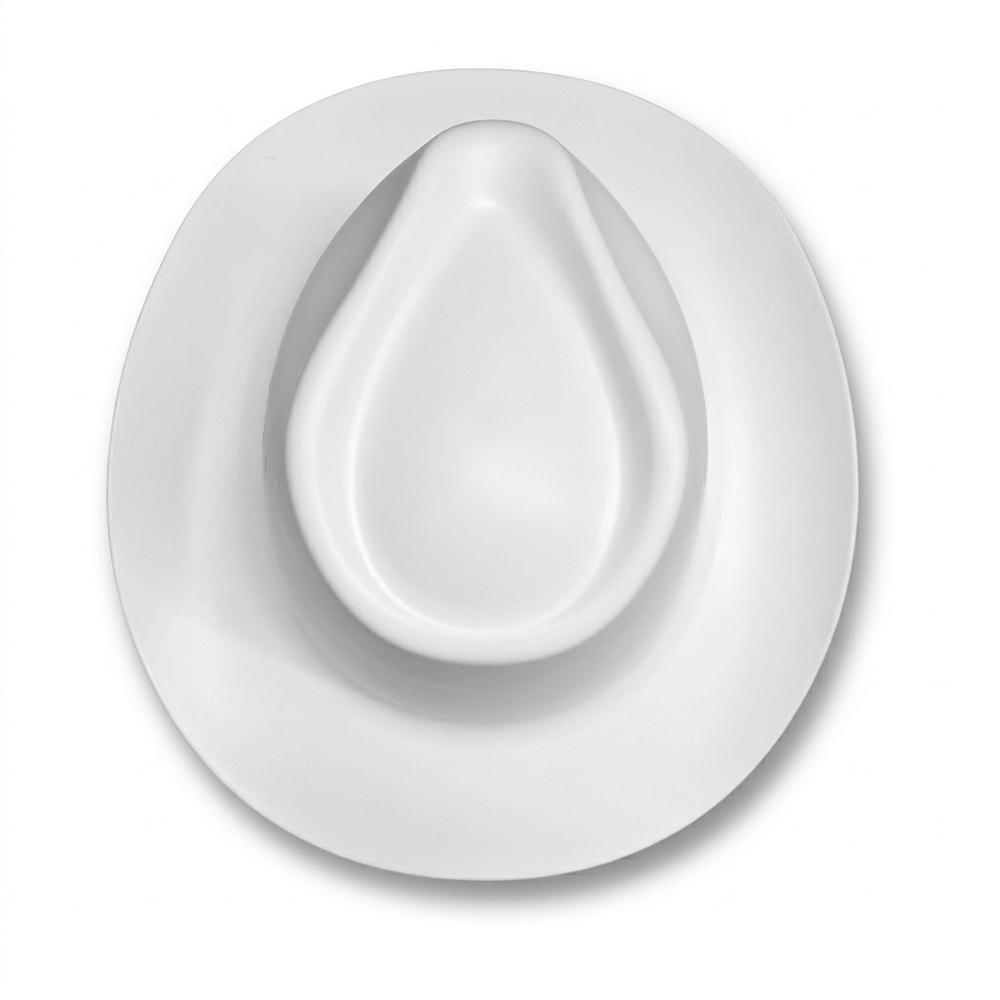 Frontier Series Cowboy Hard Hat - ANSI Z89.1 Certified Type 1 Class C - Wide Brim Safety Helmet with 6-Point Ratchet Suspension