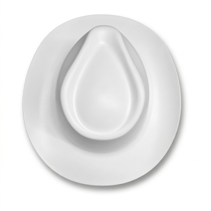 Frontier Series Cowboy Hard Hat - ANSI Z89.1 Certified Type 1 Class C - Wide Brim Safety Helmet with 6-Point Ratchet Suspension