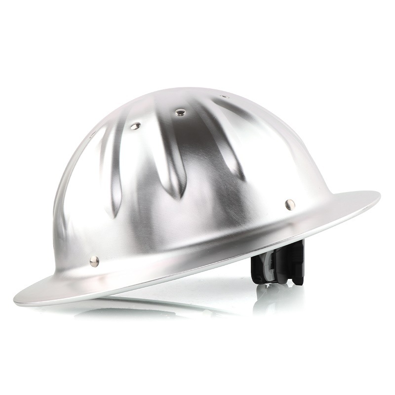 Forged Heritage Series Full Brim Aluminum Hard Hat - ANSI Z89.1 Certified - High-Heat Resistance & Superior Impact Protection