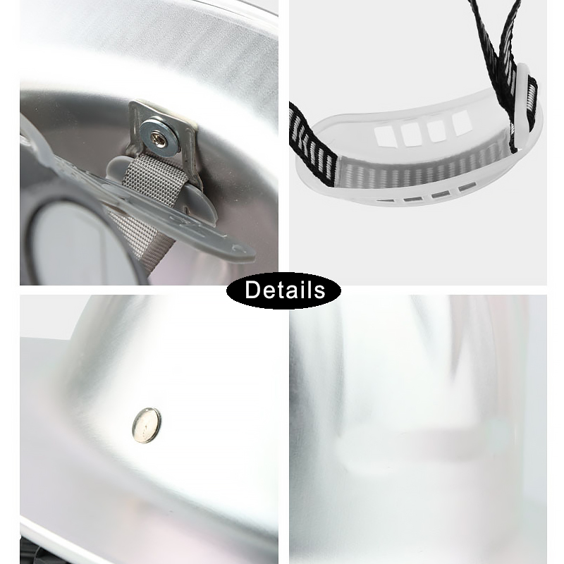 Forged Heritage Series Full Brim Aluminum Hard Hat - ANSI Z89.1 Certified - High-Heat Resistance & Superior Impact Protection