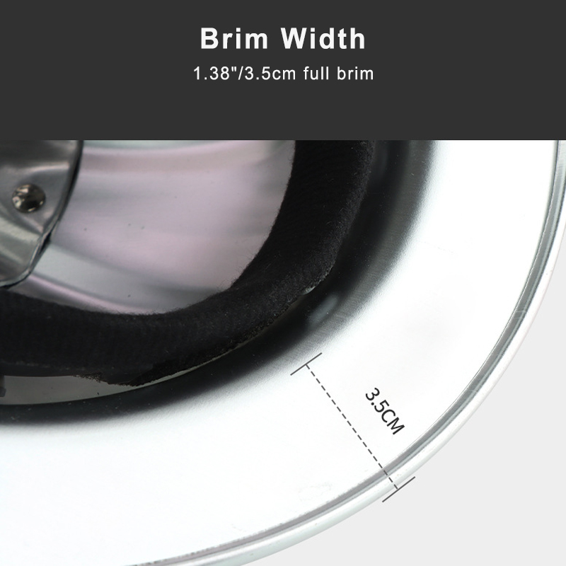 Forged Heritage Series Full Brim Aluminum Hard Hat - ANSI Z89.1 Certified - High-Heat Resistance & Superior Impact Protection