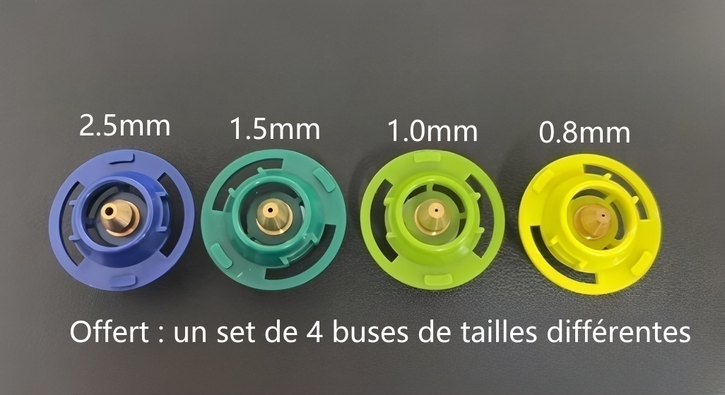 Pistolet de peinture sans fil avec 2 batteries, idéal pour les projets de bricolage : peinture de maisons, meubles et clôtures.
