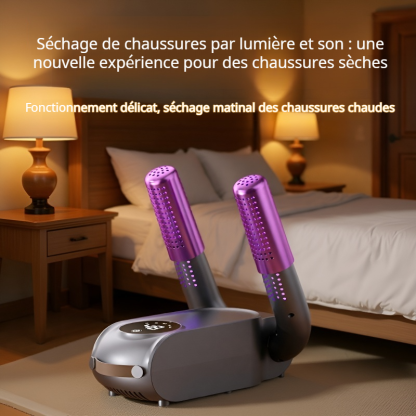 Appareil de séchage de chaussures tout-en-un pliable