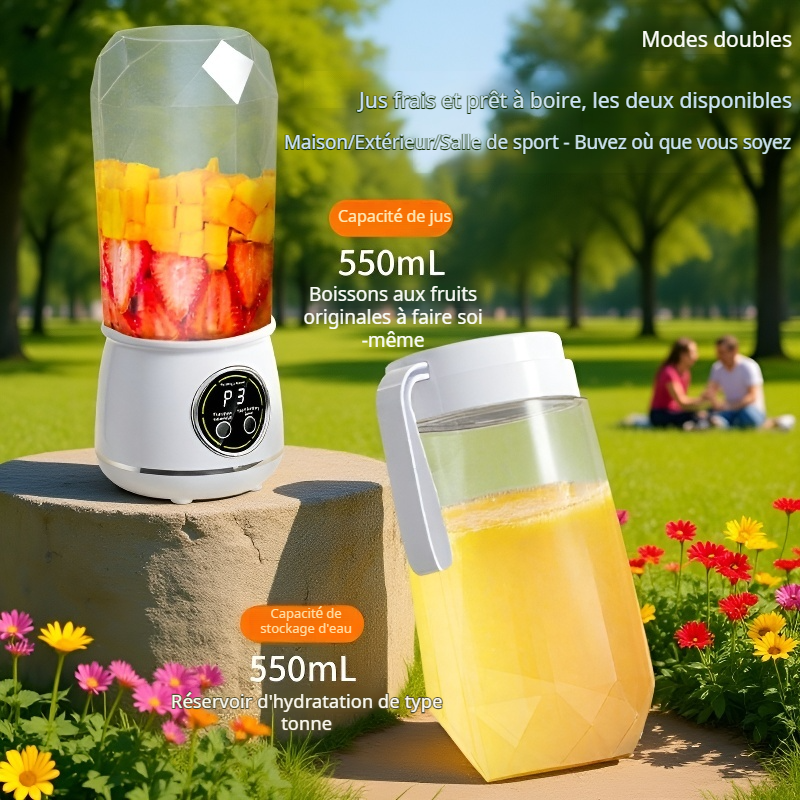 Presse-agrumes électrique portable multifonction