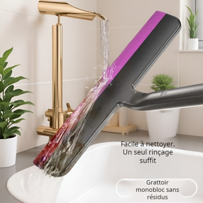  Nettoyeur de vitres ménager à long manche 