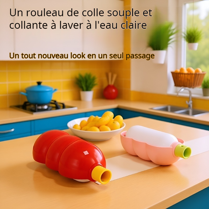 Rouleau Adhésif Portable pour Retirer les Poils, Lavable, Idéal pour l’Hiver