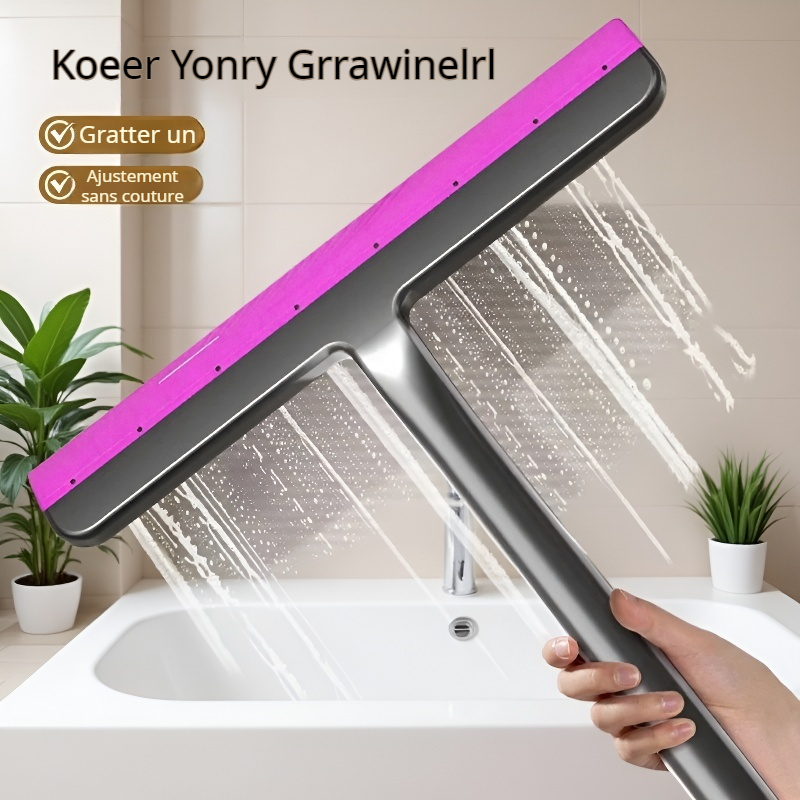  Nettoyeur de vitres ménager à long manche 