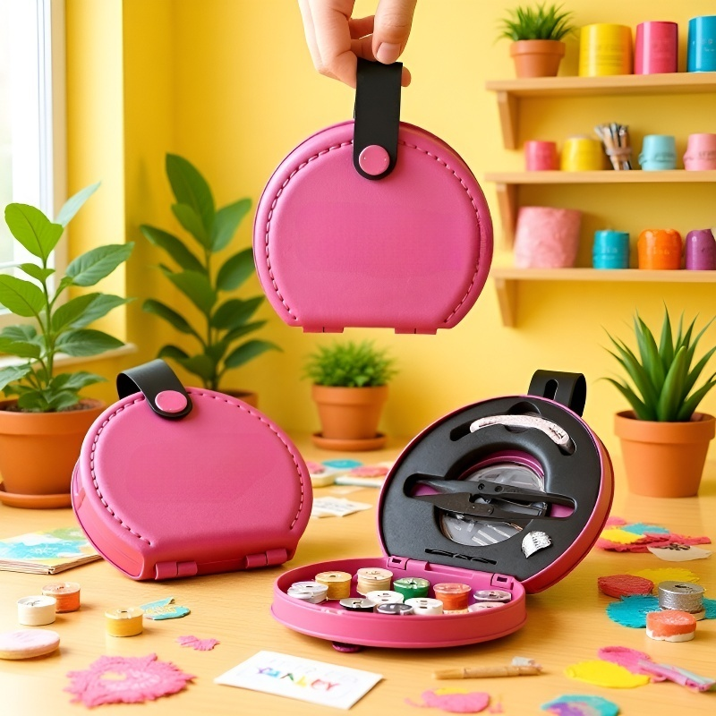 Travel Sewing Kit with Organized Compartments
