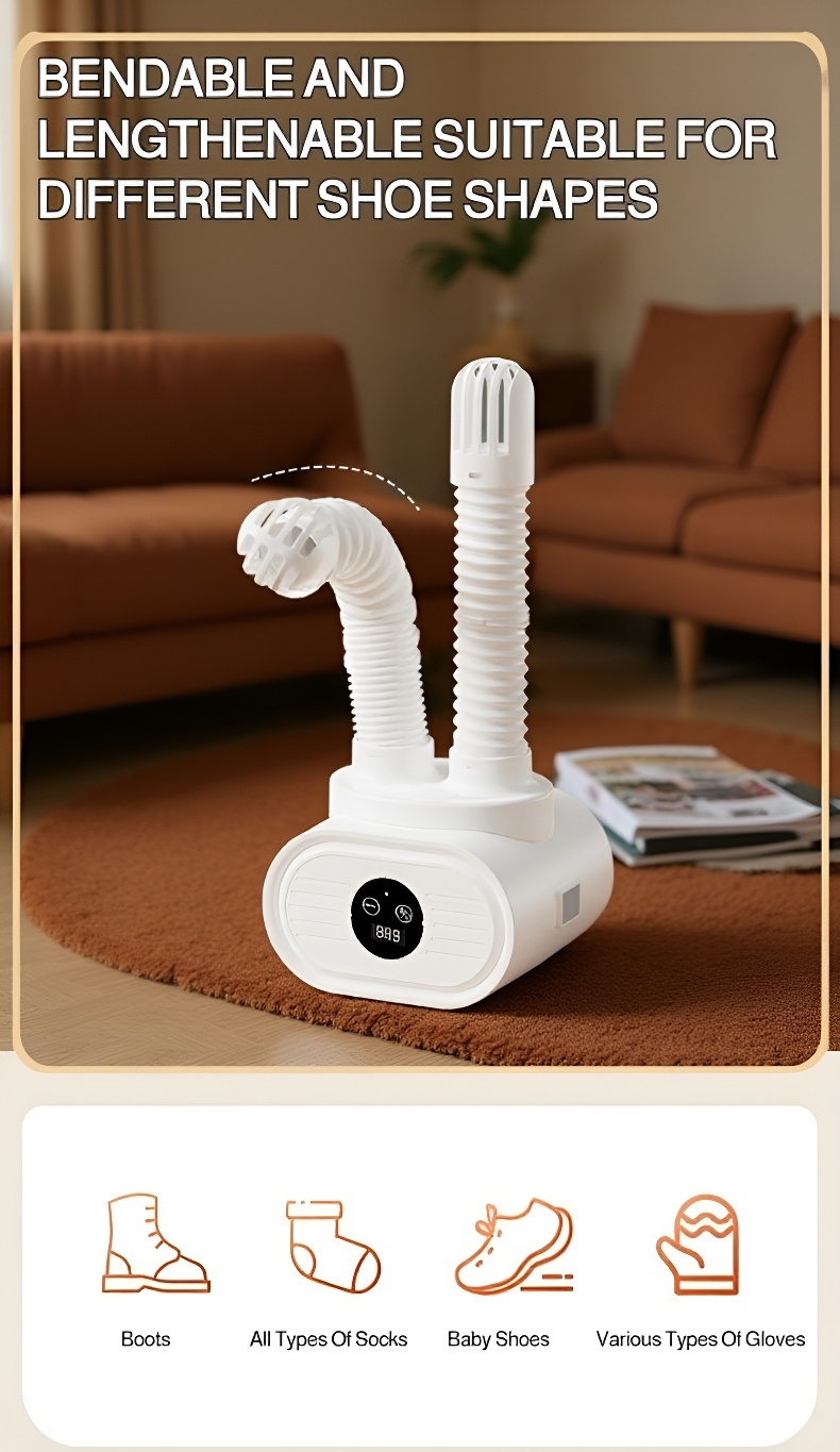 Travel-friendly foldable drying machine