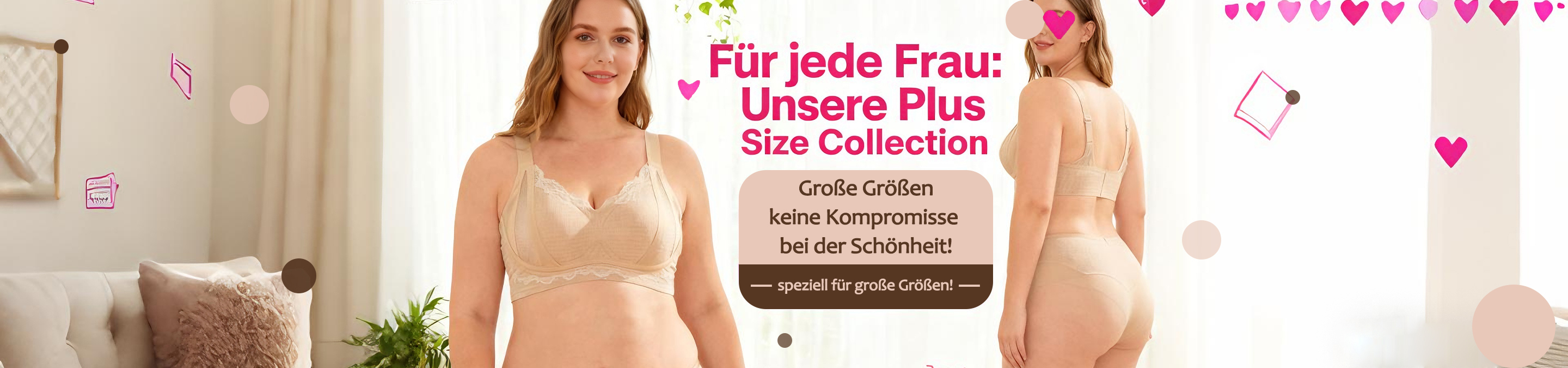 Große Größen Büstenhalter