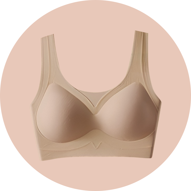 Leichter, weicher Jelly-Lift-BH mit gebürstetem Stoff