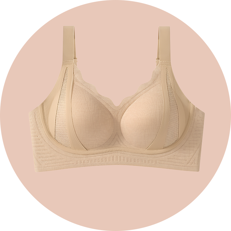Unsichtbarer Minimizer-BH ohne Nähte, große Größen, Push-up-Effekt
