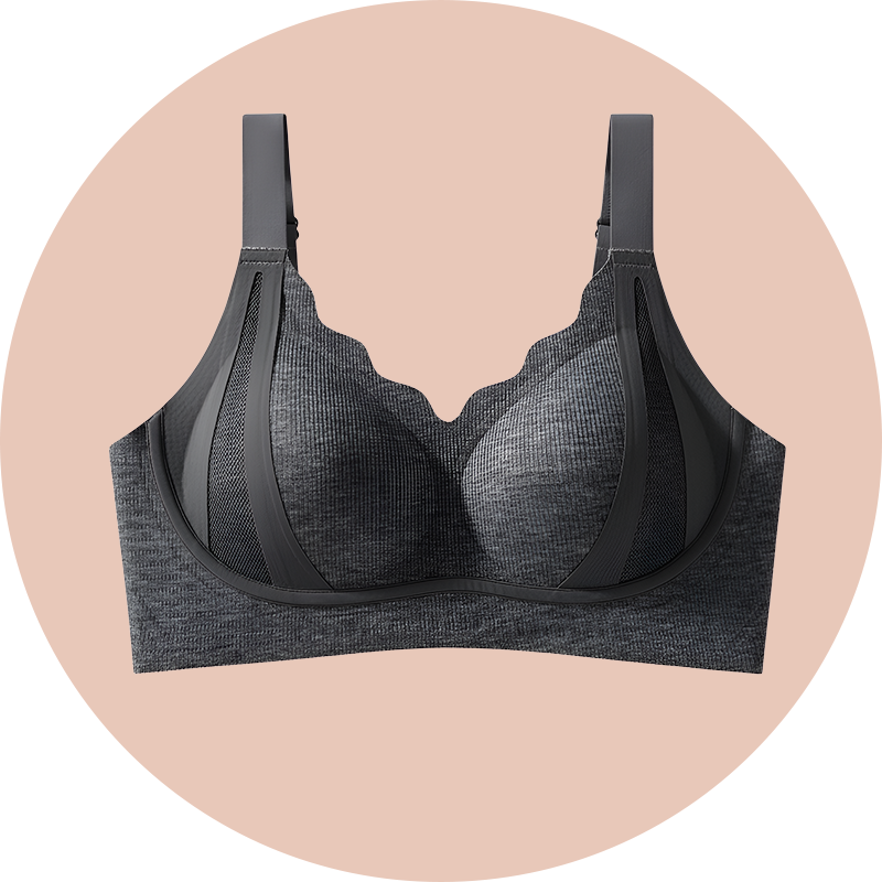 Unsichtbarer Minimizer-BH ohne Nähte, große Größen, Push-up-Effekt