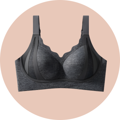 Unsichtbarer Minimizer-BH ohne Nähte, große Größen, Push-up-Effekt