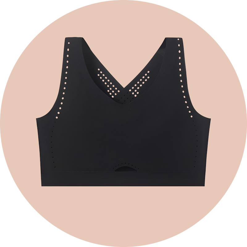 Sport-BH für Damen, hohe Unterstützung, stoßfest, Fitness, Rückenfrei