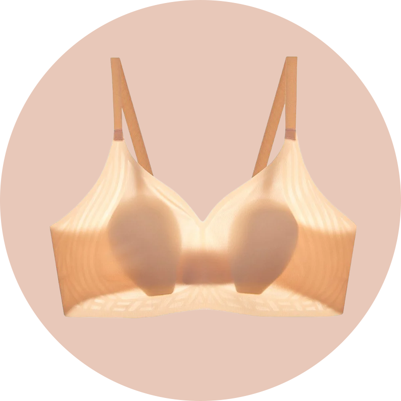 Bügelloser BH mit Hasenohren, kleine Brustoptik