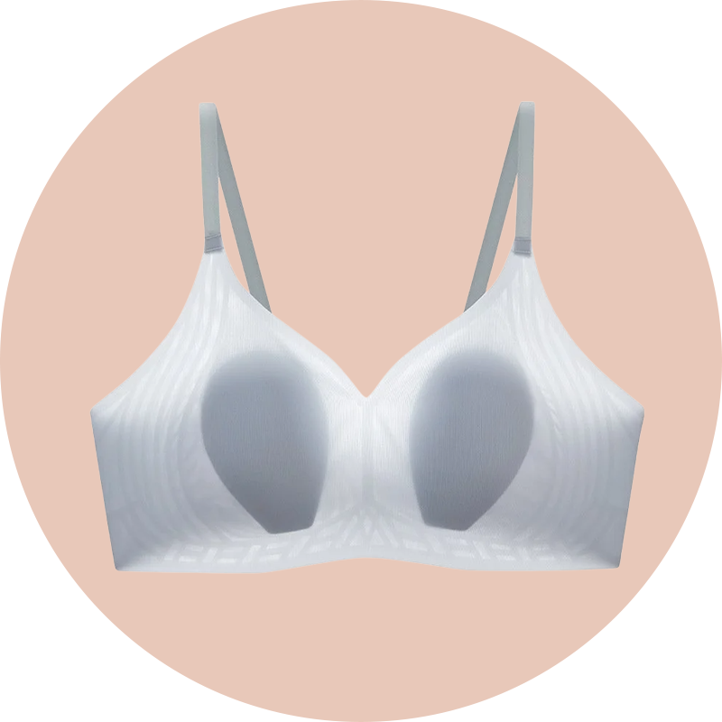 Bügelloser BH mit Hasenohren, kleine Brustoptik