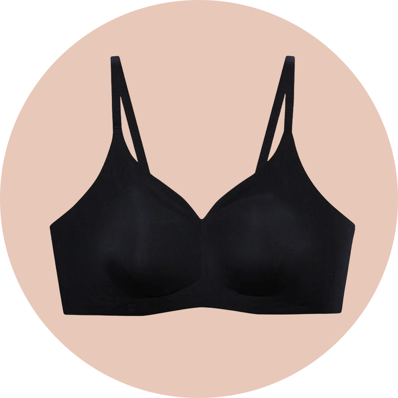 Bügelloser BH mit Hasenohren, kleine Brustoptik