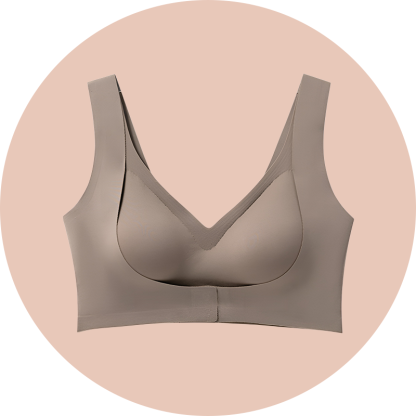 Kleiner Push-Up-BH für Frauen, Manga-Stil, Pfirsich-Design, vergrößert die Brust