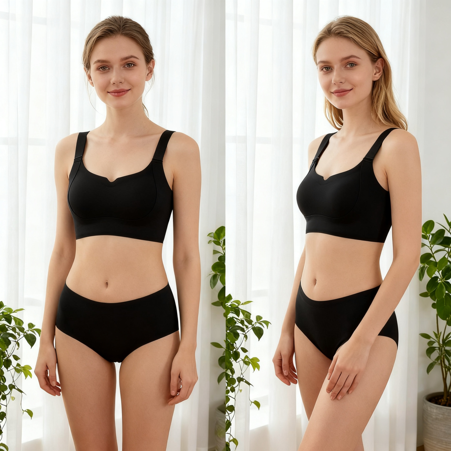  Plus Size Unsichtbarer Minimizer-BH für Damen mit großer Brust