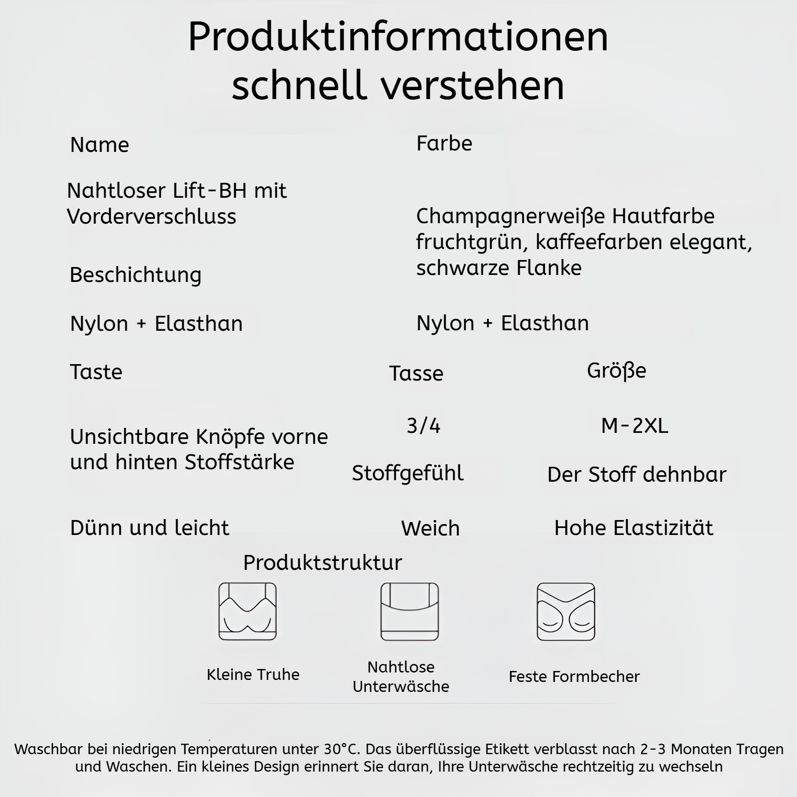 Detailansicht Pfirsich-Design