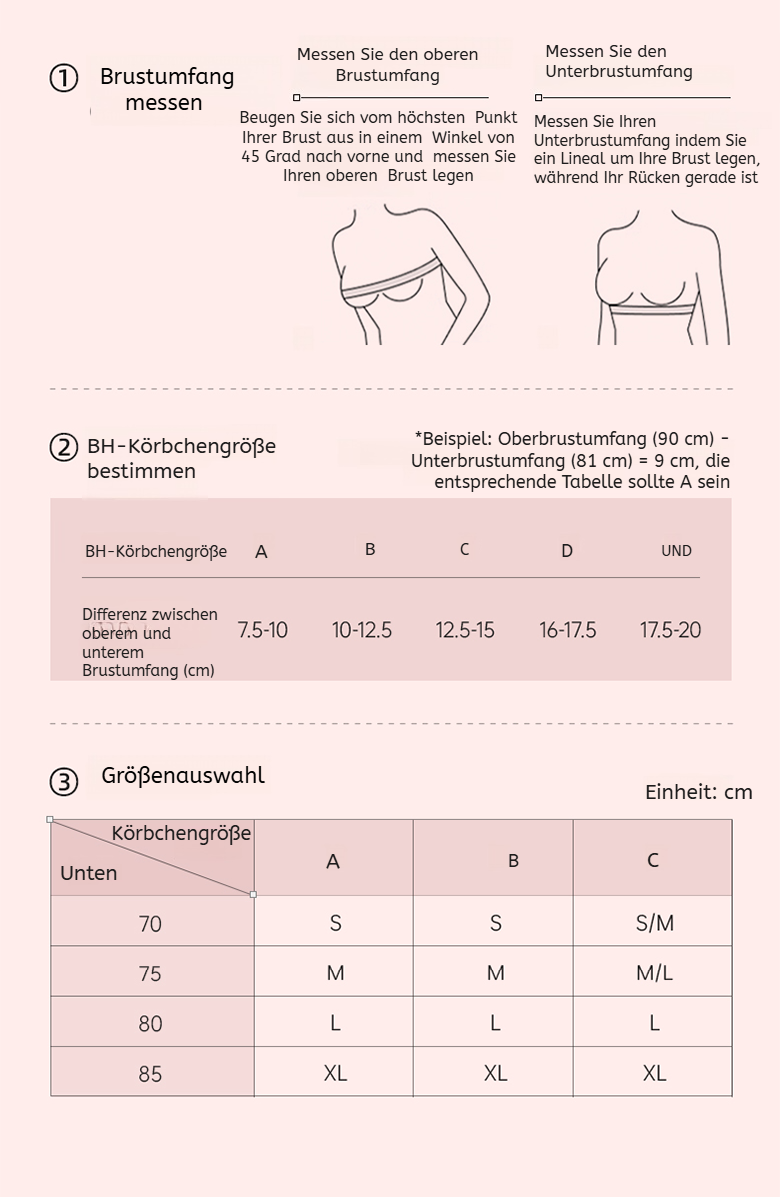 Leichtes und atmungsaktives Material des Schulterpolster BHs