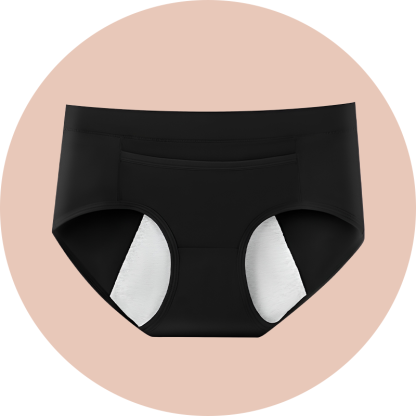 Damen Baumwollslip, Mittlere Taille, Tragbar, Atmungsaktiv, Dreieck-Design