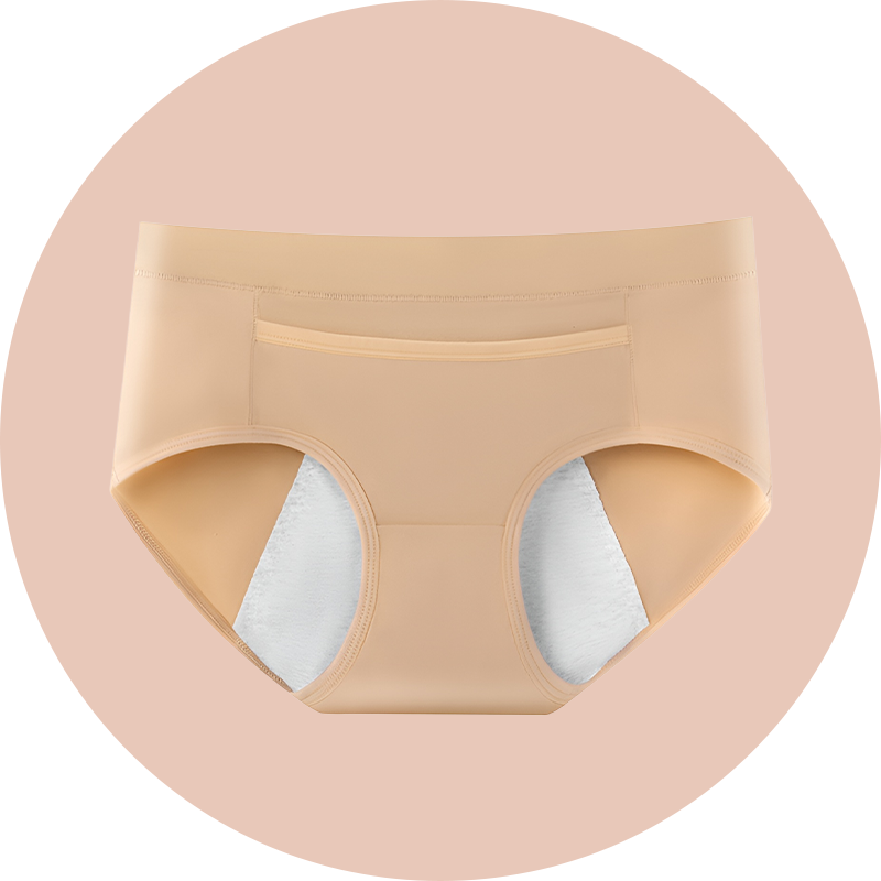 Damen Baumwollslip, Mittlere Taille, Tragbar, Atmungsaktiv, Dreieck-Design