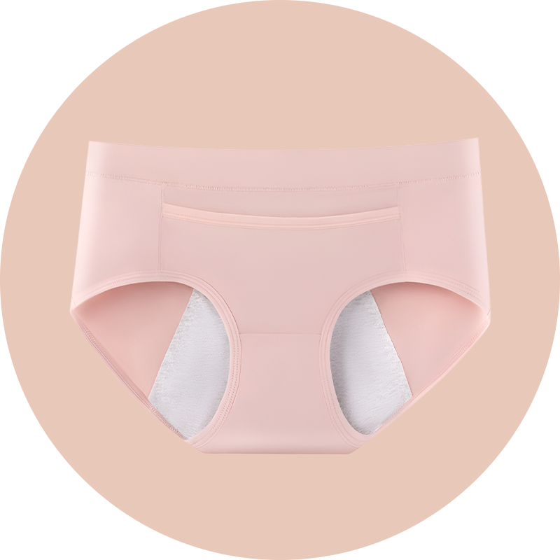 Damen Baumwollslip, Mittlere Taille, Tragbar, Atmungsaktiv, Dreieck-Design