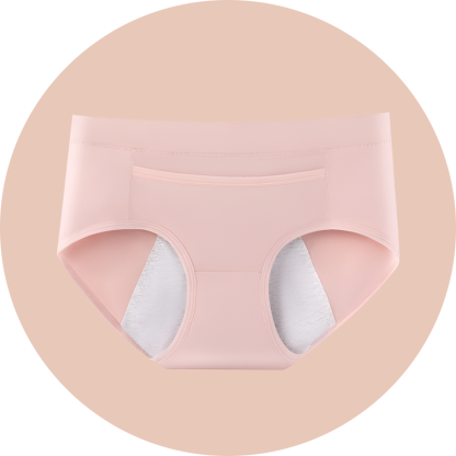 Damen Baumwollslip, Mittlere Taille, Tragbar, Atmungsaktiv, Dreieck-Design