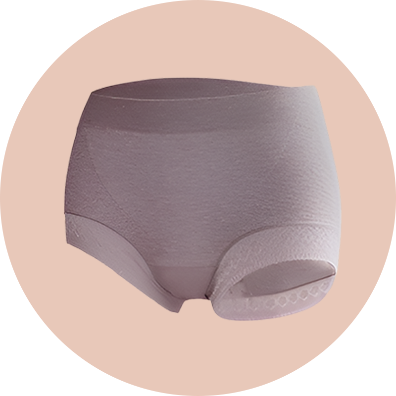 Antibakterielle Taillenformende Unterhose aus Maulbeerseide