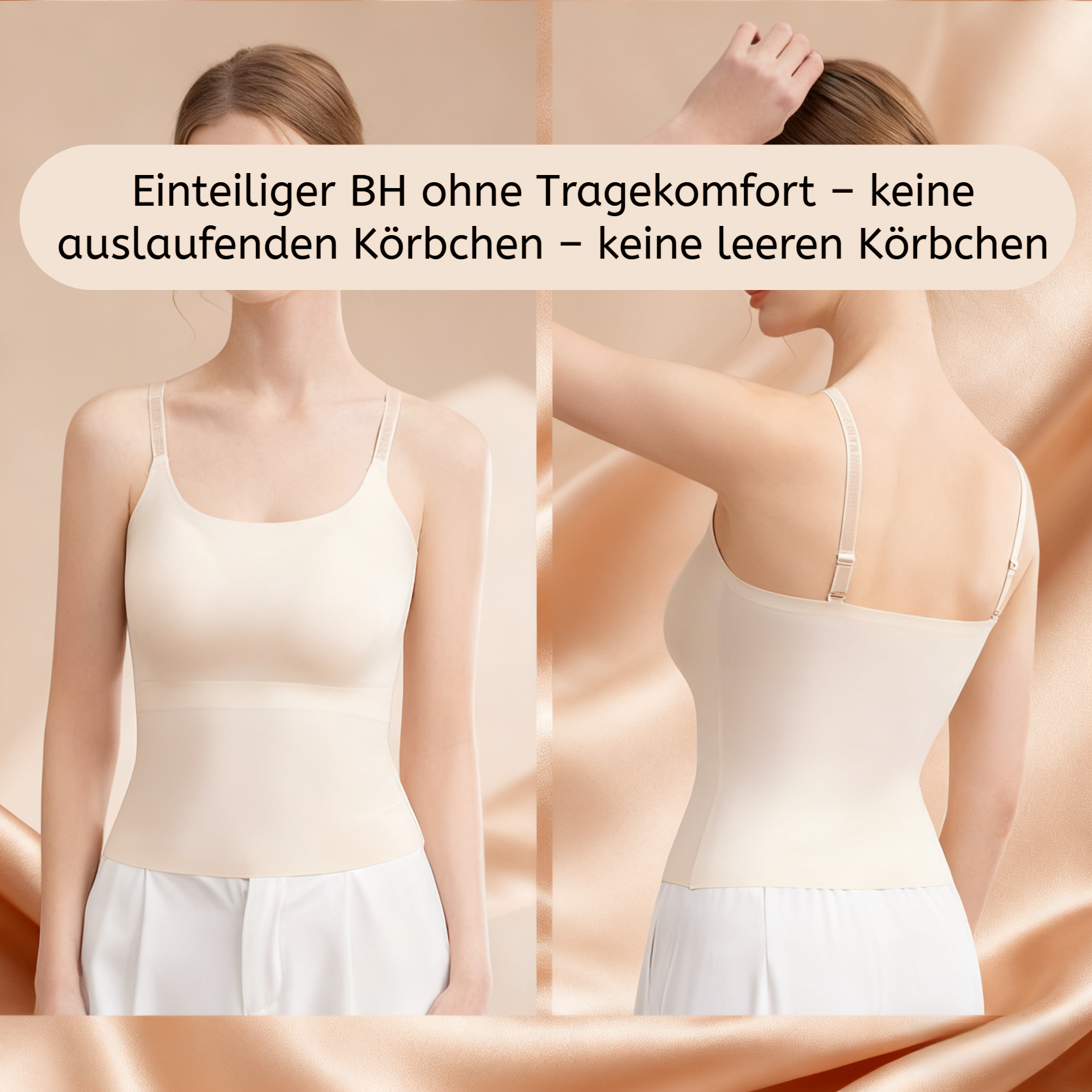 Weiches und komfortables Eisseide Unterhemd für Frauen