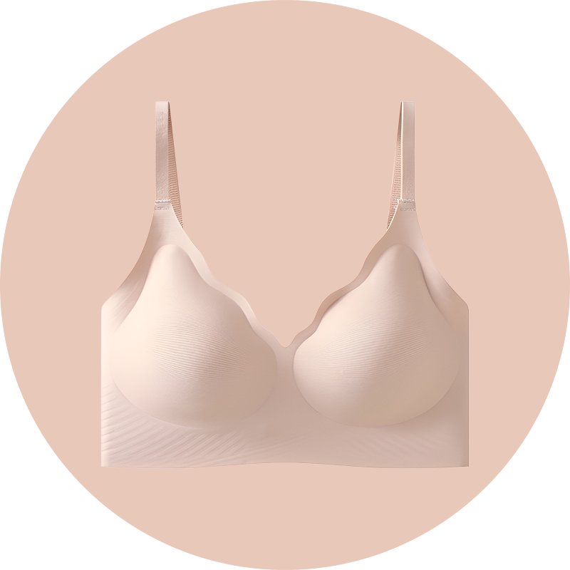 Dünnes, wolkenweiches, nahtloses Komfort-BH für große Brüste, der kleiner erscheinen lässt