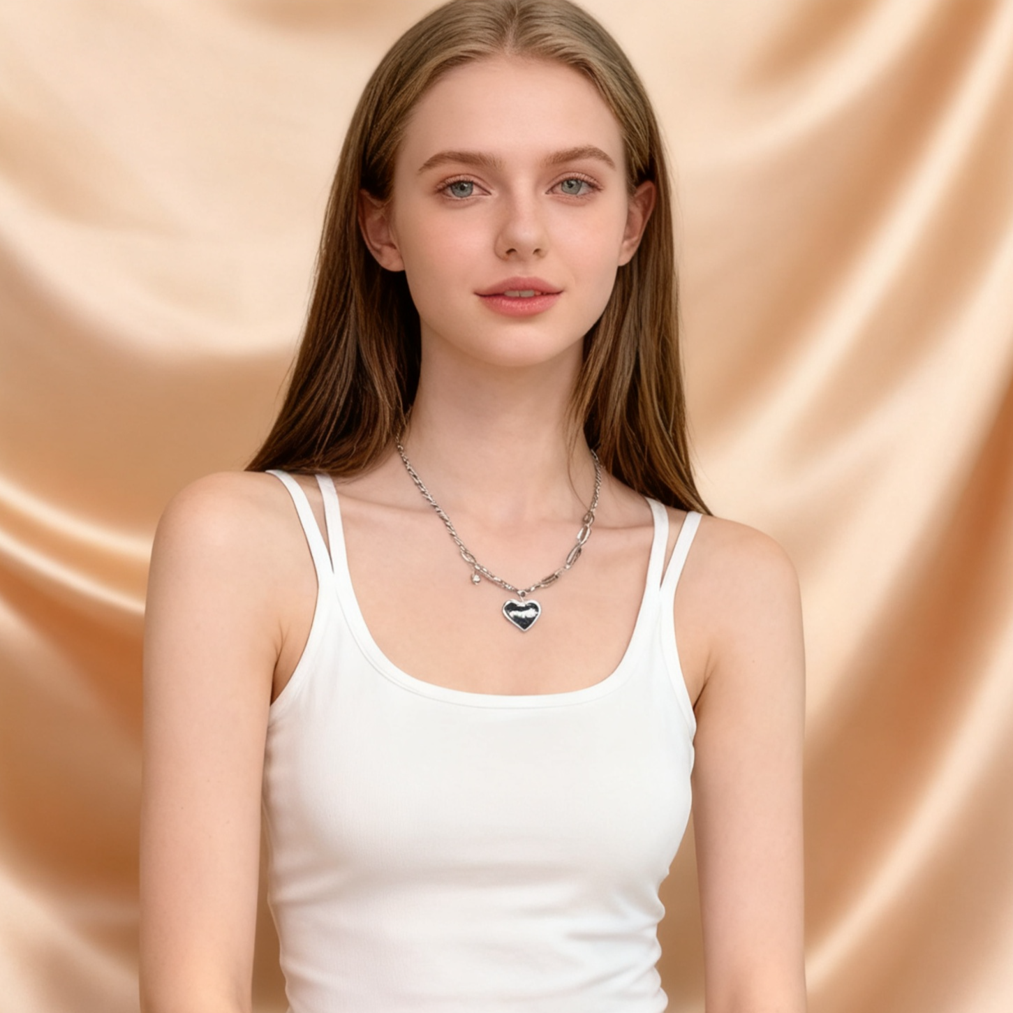  Damen Rückenfreies Camisole mit integriertem BH-Pad