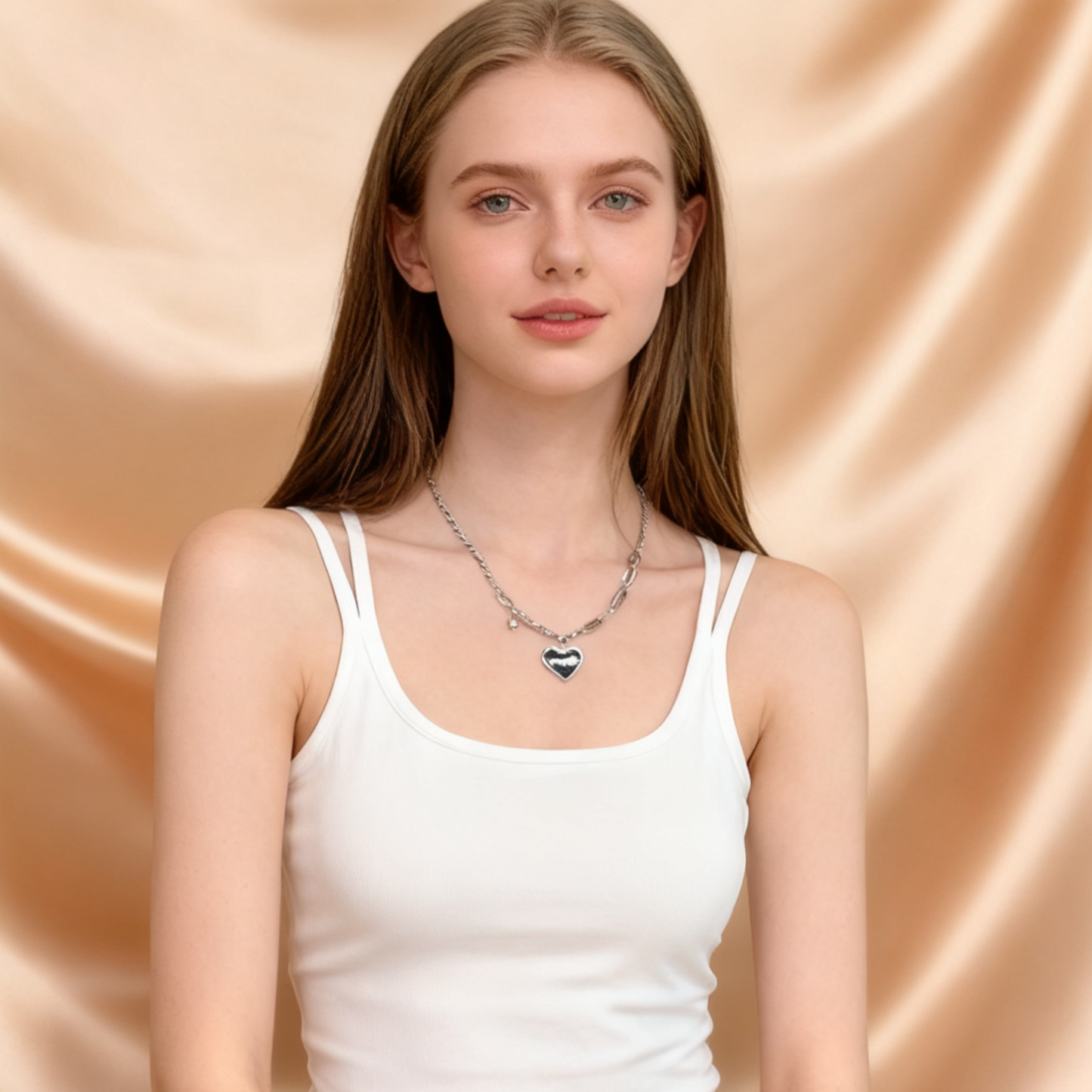  Damen Rückenfreies Camisole mit integriertem BH-Pad