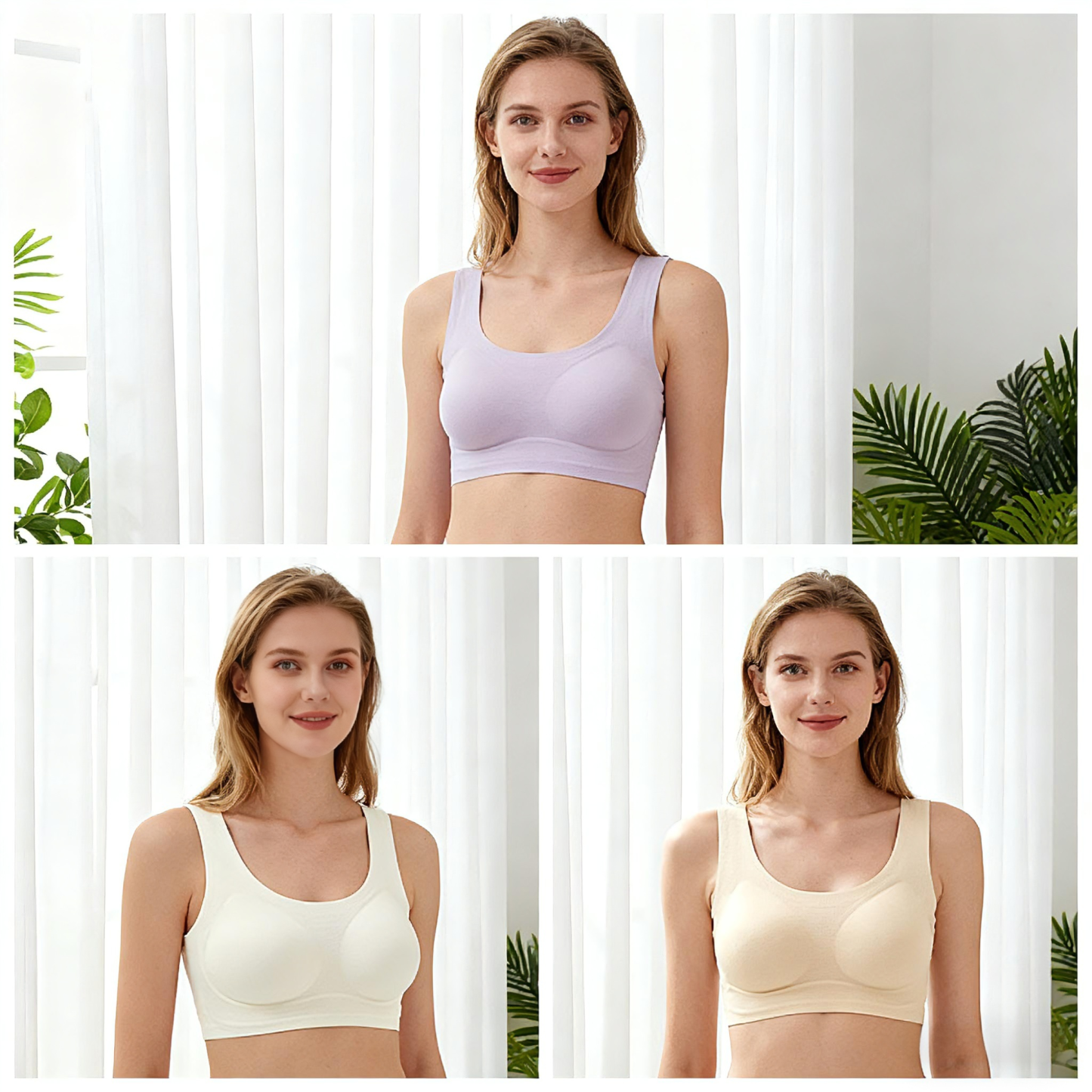 Nahtloser Minimizer-BH mit sanfter Stütze und angenehmem Tragekomfort