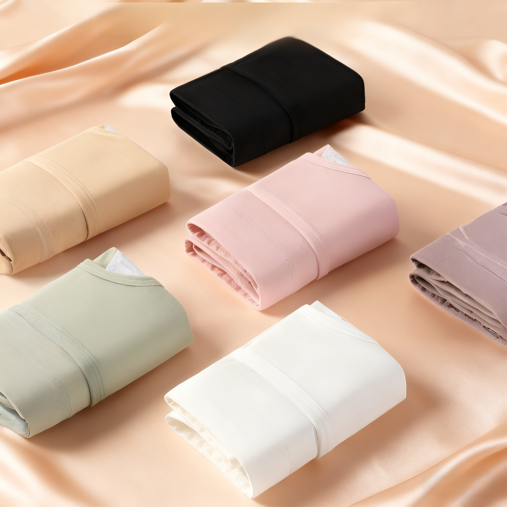 Damen Baumwollslip, Mittlere Taille, Tragbar, Atmungsaktiv, Dreieck-Design