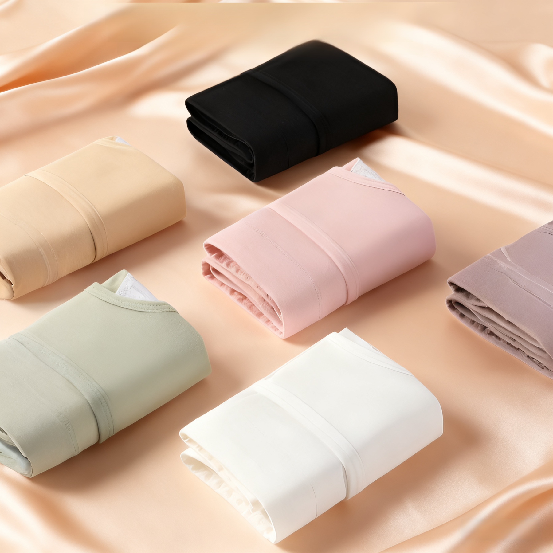 Damen Baumwollslip, Mittlere Taille, Tragbar, Atmungsaktiv, Dreieck-Design