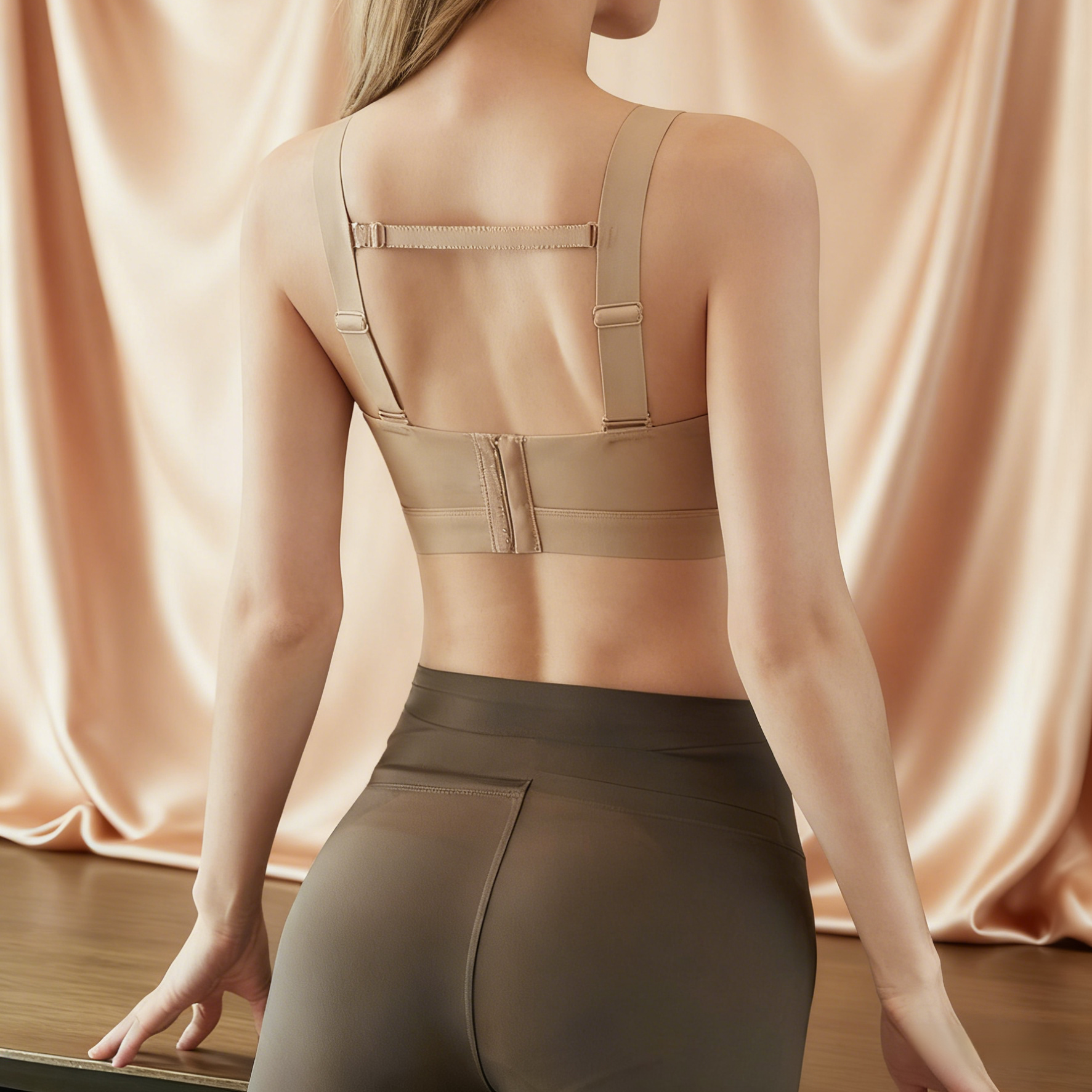 Große Größen Damen-BH, dünn, stützend und optisch verkleinernd, ideal für Sport