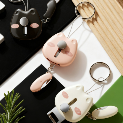 Dual-purpose Keychain Fruit Peeler 