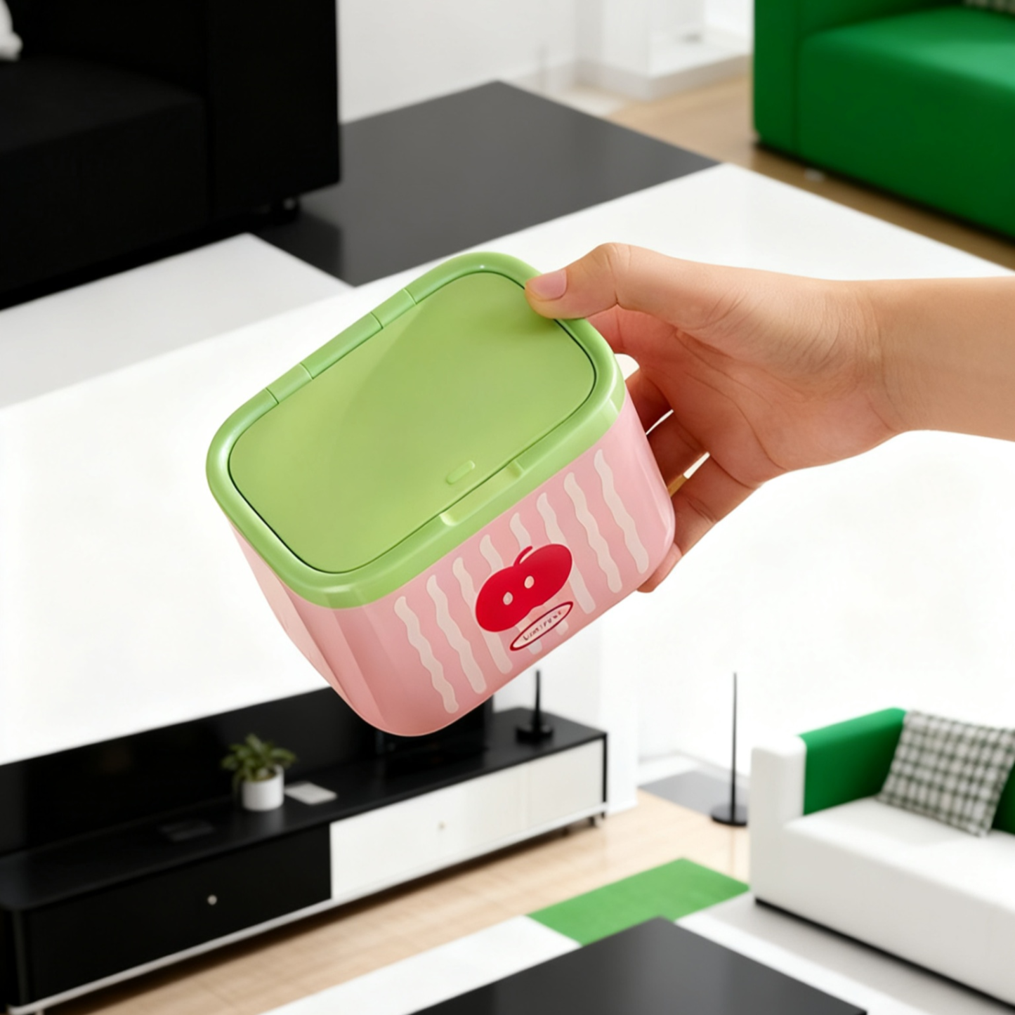 Automatic Lifting Cotton Swab Box