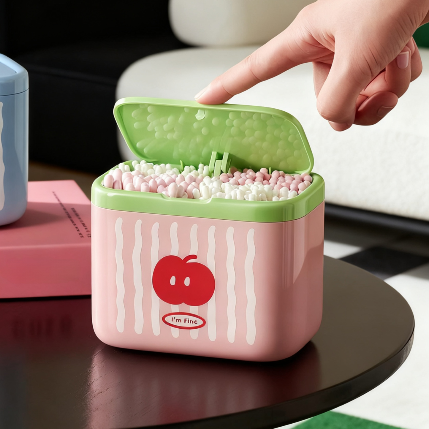 Automatic Lifting Cotton Swab Box
